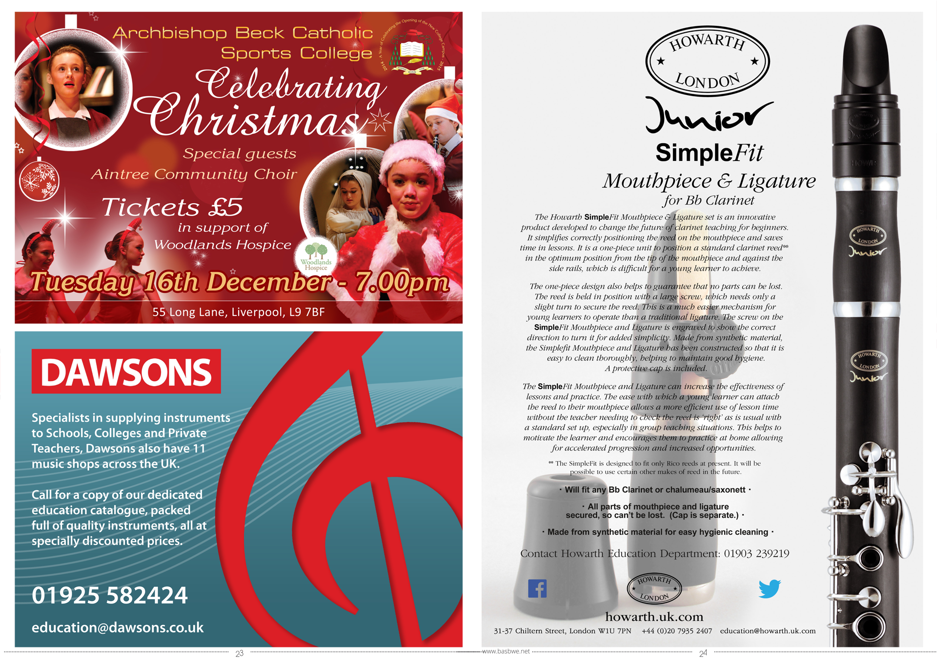 BASBWE Magazine Winter