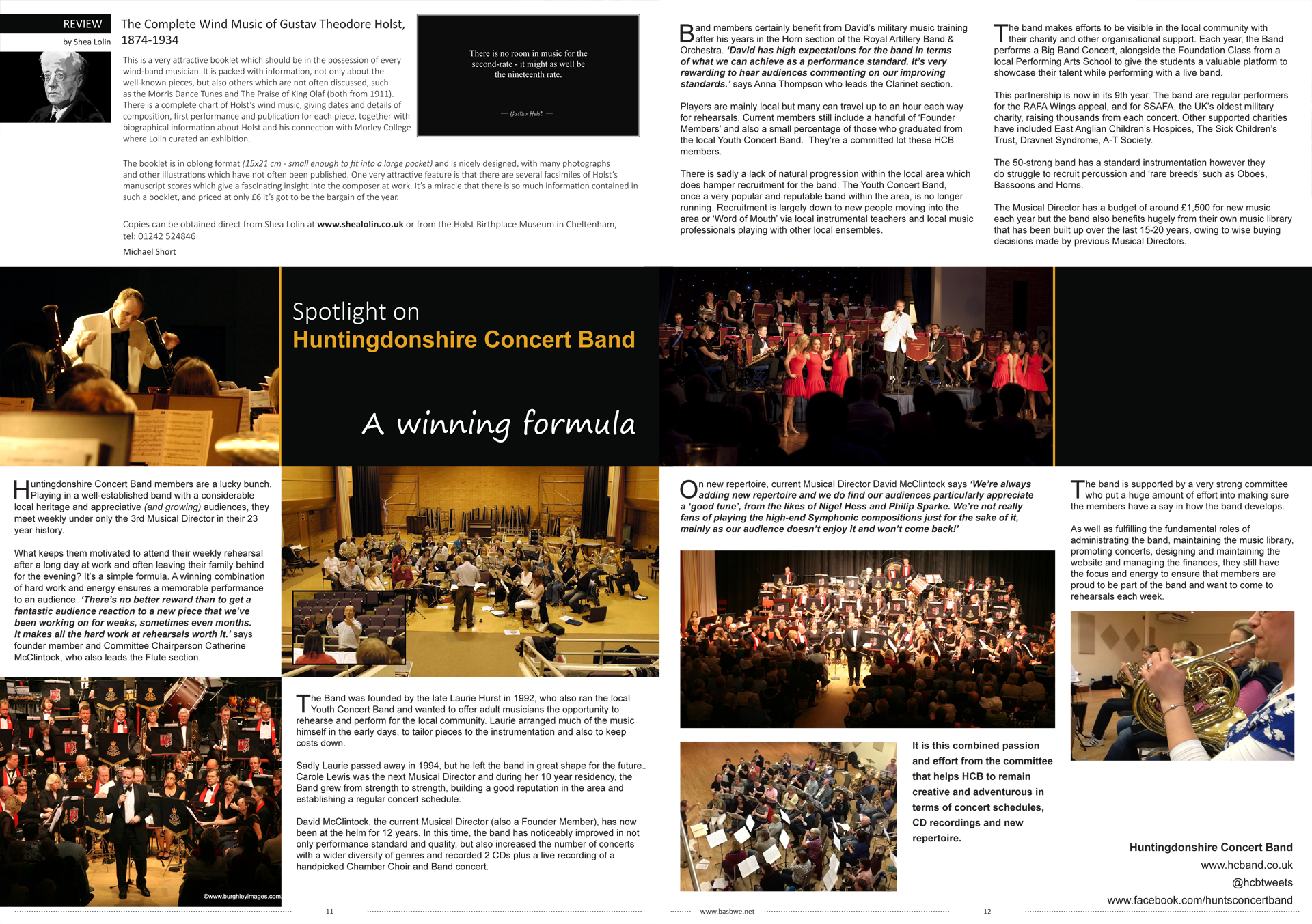BASBWE Magazine Winter